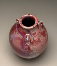 Load image into Gallery viewer, Combed Edo Jar in Aurora, 8.5"h (Ben Owen III)
