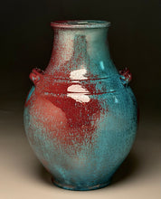 Load image into Gallery viewer, Handled Han Vase in Chinese Blue, 11.25"h (Ben Owen III)
