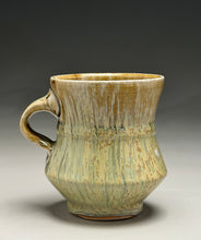 Load image into Gallery viewer, Hourglass Mug in Ash &amp; New Yellow, 4.25"h (Silas Bradley)
