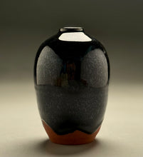 Load image into Gallery viewer, Egg Vase #2 in Mirror Black, 5.5"h (Ben Owen III)
