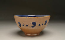 Load image into Gallery viewer, Bowl in Salt Glaze with Cobalt, 5.75"dia. (Ben Owen Sr.)
