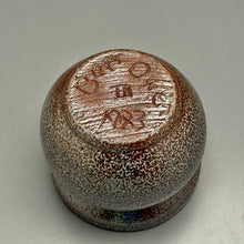 Load image into Gallery viewer, Honey Pot in Salt Glaze with Cobalt Bee, 3.5"h (Pots From The Past)
