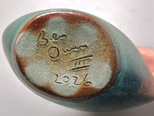 Load image into Gallery viewer, Altered Bottle in Patina Green, 13.5"h (Ben Owen III)
