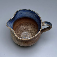 Load image into Gallery viewer, Creamer in Salt Glaze with Cobalt Accents, 3.75"h (Pots From The Past)
