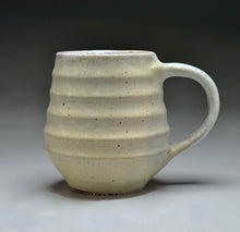 Load image into Gallery viewer, Ringed Mug in Satin White Sage, 4.25"h (Ben Owen III)
