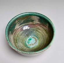 Load image into Gallery viewer, Bowl with Carved Lines in Patina Green, 5.25"dia. (Tableware Collection)
