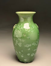 Load image into Gallery viewer, Dogwood Vase in Lily Pad Green, 8.25"h (Ben Owen III)
