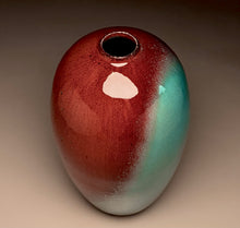 Load image into Gallery viewer, Egg Vase in Chinese Blue, 12.5"h (Ben Owen III)

