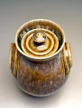 Load image into Gallery viewer, Covered Jar in Toasted Cloud Blue, 8.25"h (Tableware Collection)
