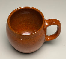 Load image into Gallery viewer, Barrel Mug #1 in Orange Glaze, 3.5"h (Ben Owen Sr.)
