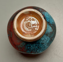 Load image into Gallery viewer, Melon Cup in Chinese Blue, 4.25"h (Ben Owen III)
