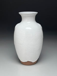 Dogwood Vase in Dogwood White, 8.75"h (Ben Owen III)