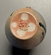Load image into Gallery viewer, Combed Creamer in Cobalt &amp; Ash, ~5.5"h  (Tableware Collection)
