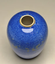 Load image into Gallery viewer, Egg Vase in Cobalt Crystalline, 5.75"h (Ben Owen III)

