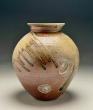 Load image into Gallery viewer, Contoured Vase #2 in Natural Ash Glaze, 10.75"h (Silas Bradley)
