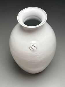Dogwood Vase in Dogwood White, 12"h (Ben Owen III)