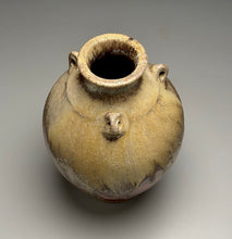 Load image into Gallery viewer, Combed Edo Jar in Natural Ash, 8.25"h (Ben Owen III)
