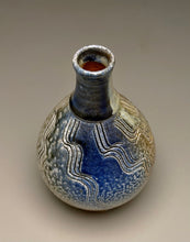 Load image into Gallery viewer, Combed Teardrop Bottle in Multi-Layered Glaze, 6.75"h (Ben Owen III)
