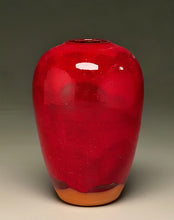 Load image into Gallery viewer, Vintage Egg Vase #2 in Chinese Red, 6"h (Pots From The Past)
