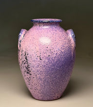 Load image into Gallery viewer, Handled Flower Vase in Nebular Purple, 9.25"h (Tableware Collection)
