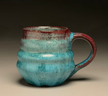 Load image into Gallery viewer, Ringed Mug in Chinese Blue, 3.5"h (Ben Owen III)
