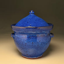 Load image into Gallery viewer, Bean Pot in Opal Blue, 10.5"h (Ben Owen Sr. &amp; Ben Owen III Collaboration)
