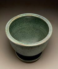 Load image into Gallery viewer, Planter Set in Patina Green, ~9.75"h (Ben Owen Pottery Collection)
