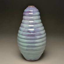 Load image into Gallery viewer, Ringed Gourd Vase in Aurora, 13"h (Ben Owen III)
