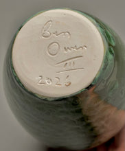 Load image into Gallery viewer, Dogwood Vase in Lily Pad Green, 9"h (Ben Owen III)
