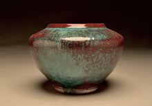Load image into Gallery viewer, Square-Shouldered Egg Vase in Chinese Blue, 3.5"h (Ben Owen Sr.)
