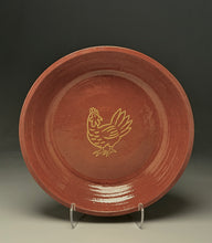 Load image into Gallery viewer, Vintage Pie Plate #2 in Orange Glaze, 12.75"dia. (Pots From The Past)
