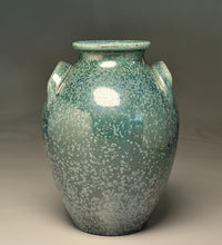 Load image into Gallery viewer, Handled Flower Vase in Patina Green, 9.5"h (Tableware Collection)
