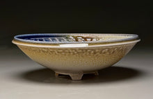 Load image into Gallery viewer, Nautilus Bowl in Multi-Layered Glazes, 8"dia. (Pots From The Past)
