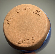 Load image into Gallery viewer, Egg Vase in Opal Blue, 10"h (Ben Owen III)
