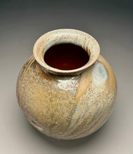 Load image into Gallery viewer, Contoured Vase #2 in Natural Ash Glaze, 10.75"h (Silas Bradley)
