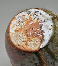 Load image into Gallery viewer, Bottle with Felspar Stone in Natural Ash Glaze, 9"h (Silas Bradley)

