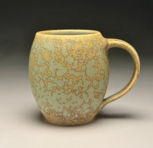Load image into Gallery viewer, Large Mug #1 in Stardust Green, 4.75"h (Ben Owen III)
