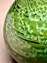Load image into Gallery viewer, Han Vase in Lily Pad Green Crystalline, 12"h (Ben Owen III)

