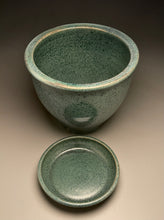 Load image into Gallery viewer, Planter Set in Patina Green, ~9.75"h (Ben Owen Pottery Collection)
