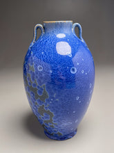 Load image into Gallery viewer, Tang Vase in Cobalt Crystalline, 11&quot;h (Ben Owen III)
