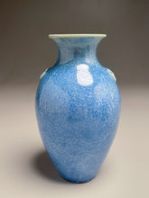 Load image into Gallery viewer, Dogwood Vase in Turquoise Crystalline, 8.25"h (Ben Owen III)

