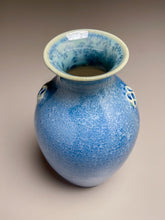 Load image into Gallery viewer, Dogwood Vase in Turquoise Crystalline, 8.25"h (Ben Owen III)
