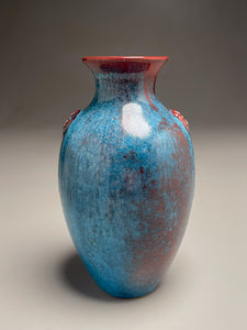 Dogwood Vase in Chinese Blue, 7.75"h (Ben Owen III)