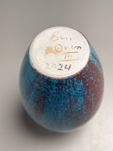 Load image into Gallery viewer, Dogwood Vase in Chinese Blue, 7.75&quot;h (Ben Owen III)
