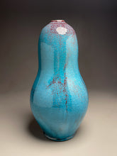 Load image into Gallery viewer, Gourd Vase in Chinese Blue, 18.25&quot;h (Ben Owen III)
