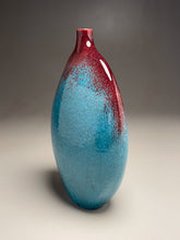 Load image into Gallery viewer, Altered Bottle in Chinese Blue, 13.25&quot;h (Ben Owen III)
