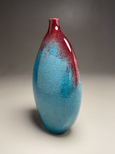 Altered Bottle in Chinese Blue, 13.25"h (Ben Owen III)