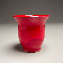 Load image into Gallery viewer, Miniature Bell Vase in Chinese Red, 3.75&quot;h (Ben Owen III)
