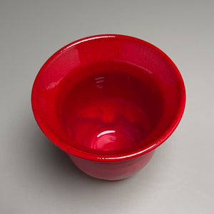 Miniature Bell Vase in Chinese Red, 3.75"h (Ben Owen III)