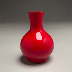 Miniature Bottle in Chinese Red, 4.5"h (Ben Owen III)